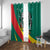 Personalised Happy Cameroon National Day Window Curtain May 20 Cameroun