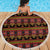 Cameroon Traditional Toghu Pattern Beach Blanket