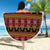 Cameroon Traditional Toghu Pattern Beach Blanket