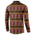 Cameroon Traditional Toghu Pattern Button Sweatshirt