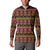 Cameroon Traditional Toghu Pattern Button Sweatshirt