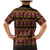 Cameroon Traditional Toghu Pattern Family Matching Mermaid Dress and Hawaiian Shirt