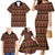 Cameroon Traditional Toghu Pattern Family Matching Mermaid Dress and Hawaiian Shirt