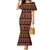 Cameroon Traditional Toghu Pattern Family Matching Mermaid Dress and Hawaiian Shirt