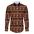 Cameroon Traditional Toghu Pattern Family Matching Puletasi and Hawaiian Shirt