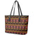 Cameroon Traditional Toghu Pattern Leather Tote Bag