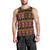 Cameroon Traditional Toghu Pattern Men Tank Top