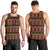 Cameroon Traditional Toghu Pattern Men Tank Top