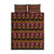 Cameroon Traditional Toghu Pattern Quilt Bed Set