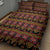 Cameroon Traditional Toghu Pattern Quilt Bed Set