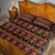 Cameroon Traditional Toghu Pattern Quilt Bed Set