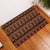 Cameroon Traditional Toghu Pattern Rubber Doormat