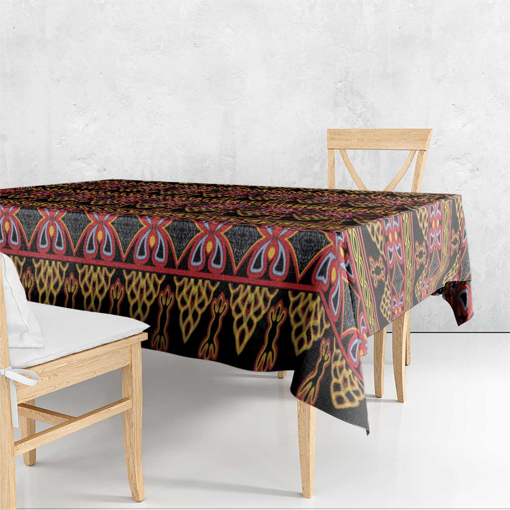 Cameroon Traditional Toghu Pattern Tablecloth