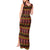 Cameroon Traditional Toghu Pattern Tank Maxi Dress