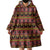 Cameroon Traditional Toghu Pattern Wearable Blanket Hoodie