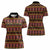 Cameroon Traditional Toghu Pattern Women Polo Shirt