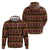 Cameroon Traditional Toghu Pattern Zip Hoodie