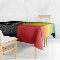 Personalized Ethiopia National Day Tablecloth Lion Of Judah African Pattern