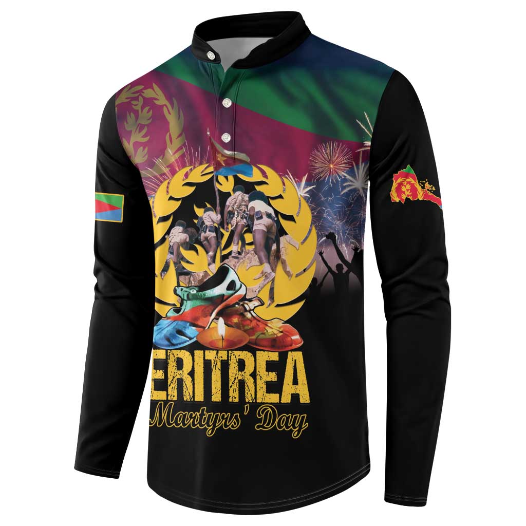 Personalized Eritrea Martyrs Day Button Sweatshirt Eternal Glory To Our Martyrs