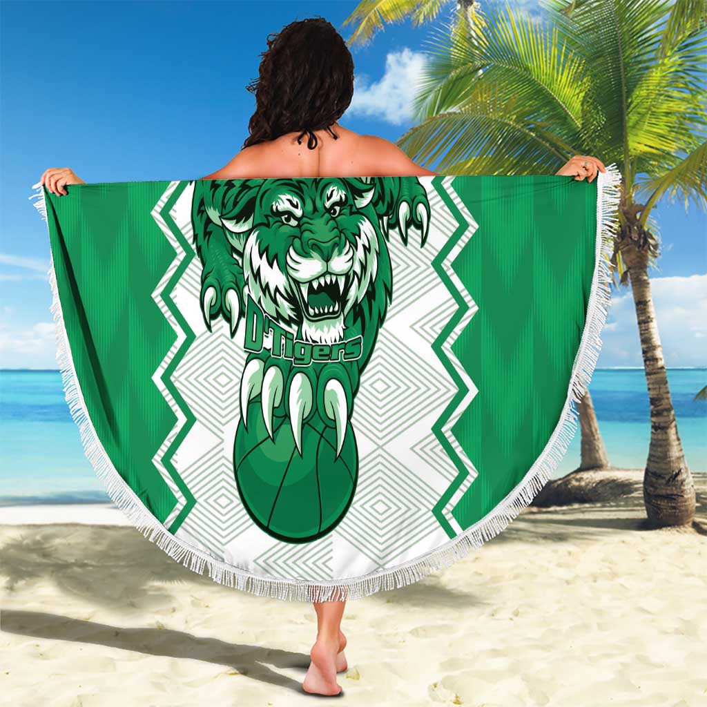 Nigeria Basketball Beach Blanket Go DTigers - Wonder Print Shop