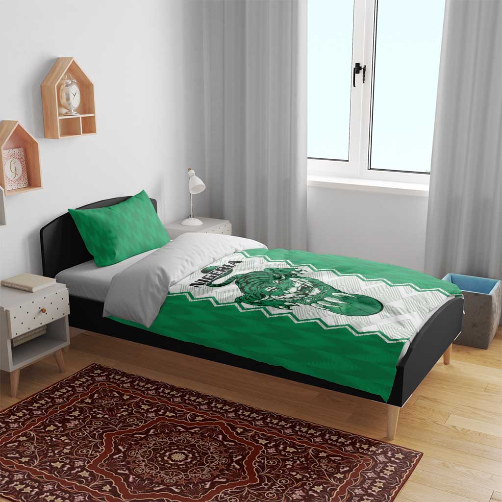 Nigeria Basketball Bedding Set Go DTigers - Wonder Print Shop