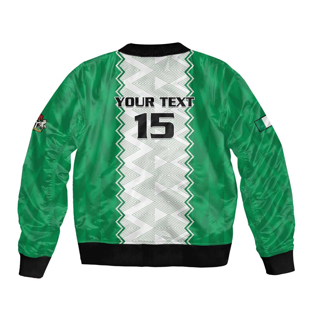 Nigeria Basketball Custom Bomber Jacket Go DTigers - Wonder Print Shop