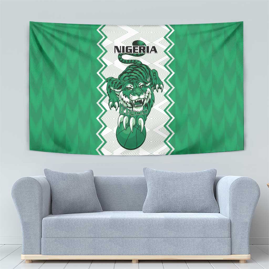 Nigeria Basketball Tapestry Go DTigers - Wonder Print Shop