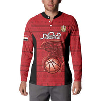 Egypt Basketball Custom Button Sweatshirt Go Pharaohs - Wonder Print Shop