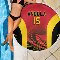 Angola Basketball Custom Beach Blanket Go Champions - Wonder Print Shop
