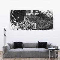 Brittany Celtic Cross Tapestry With Celtic Knotwork - Wonder Print Shop