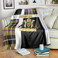 Cornwall Blanket Coat Of Arms - Cornish Tartan - Wonder Print Shop