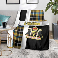 Cornwall Blanket Coat Of Arms - Cornish Tartan - Wonder Print Shop