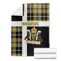 Cornwall Blanket Coat Of Arms - Cornish Tartan - Wonder Print Shop
