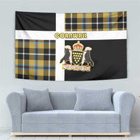 Cornwall Tapestry Coat Of Arms - Cornish Tartan - Wonder Print Shop