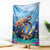 Barbados Sea Turtle Blanket Ocean Style