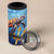 Personalised Barbados Sea Turtle 4 in 1 Can Cooler Tumbler Ocean Style - Wonder Print Shop