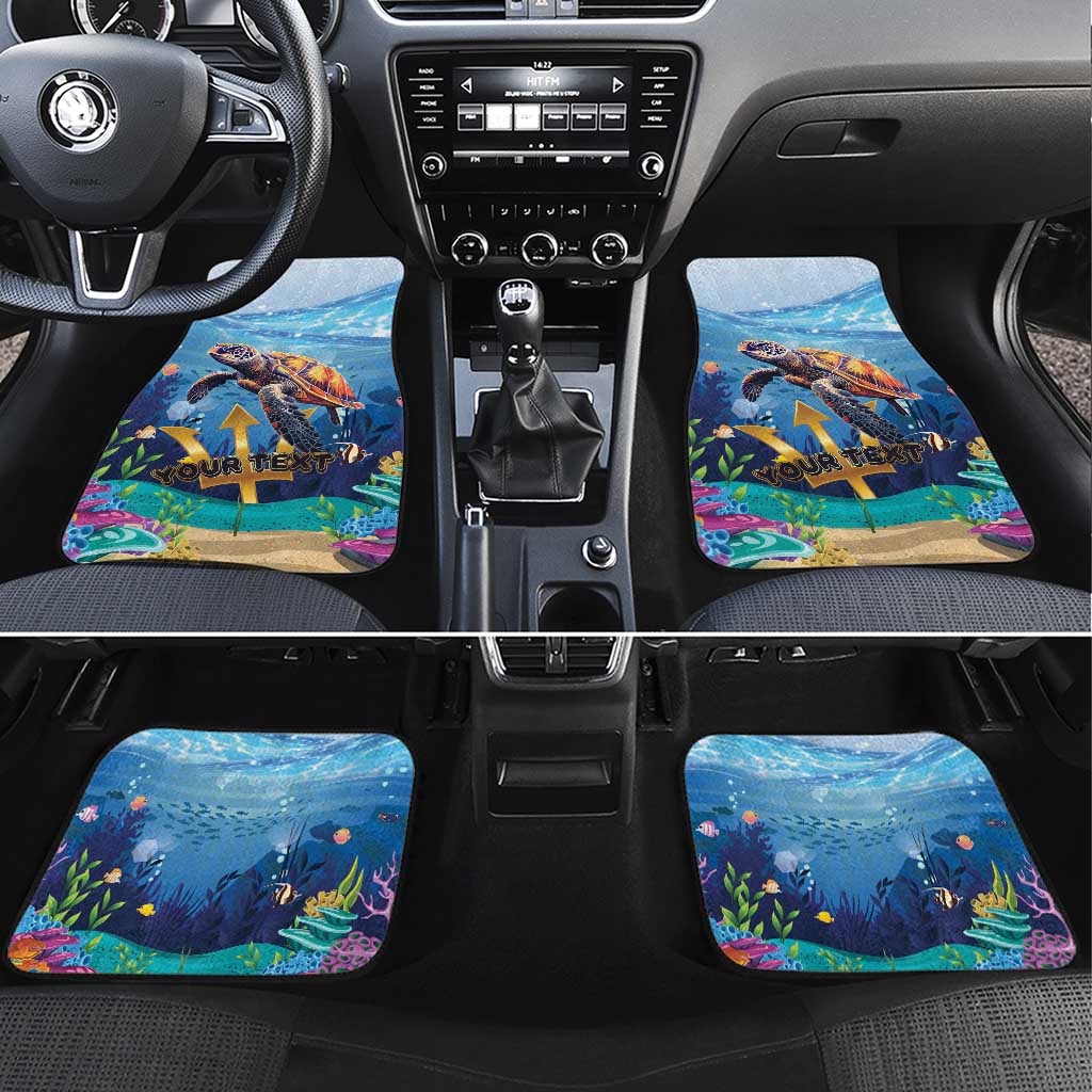 Barbados Sea Turtle Car Mats Ocean Style - Wonder Print Shop