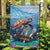 Barbados Sea Turtle Garden Flag Ocean Style - Wonder Print Shop