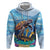 Personalised Barbados Sea Turtle Hoodie Ocean Style - Wonder Print Shop