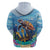 Personalised Barbados Sea Turtle Hoodie Ocean Style - Wonder Print Shop