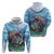 Personalised Barbados Sea Turtle Hoodie Ocean Style - Wonder Print Shop