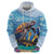 Personalised Barbados Sea Turtle Hoodie Ocean Style - Wonder Print Shop