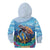 Personalised Barbados Sea Turtle Kid Hoodie Ocean Style - Wonder Print Shop