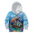 Personalised Barbados Sea Turtle Kid Hoodie Ocean Style - Wonder Print Shop