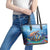 Barbados Sea Turtle Leather Tote Bag Ocean Style - Wonder Print Shop