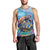 Personalised Barbados Sea Turtle Men Tank Top Ocean Style - Wonder Print Shop