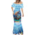 Personalised Barbados Sea Turtle Mermaid Dress Ocean Style - Wonder Print Shop