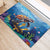 Barbados Sea Turtle Rubber Doormat Ocean Style - Wonder Print Shop