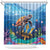 Barbados Sea Turtle Shower Curtain Ocean Style