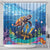 Barbados Sea Turtle Shower Curtain Ocean Style